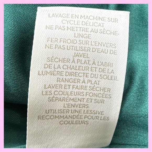 Boden Emerald Green Sheath‎ Dress w/ Pink Waist Detail | Size 8L | NWT - Picture 16 of 16